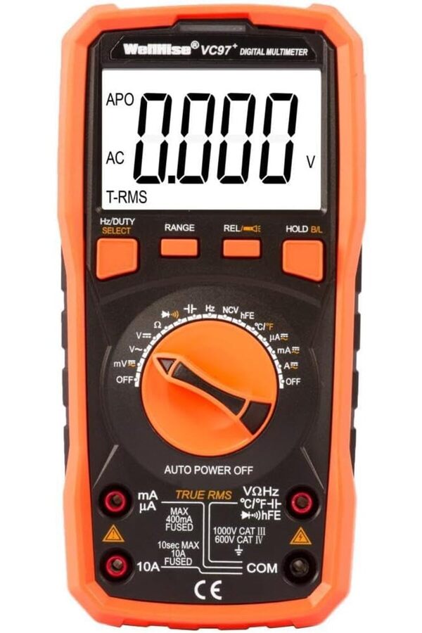 Vc97+ Multi̇metre Ölçü Aleti̇ Avometre Rms 1014773