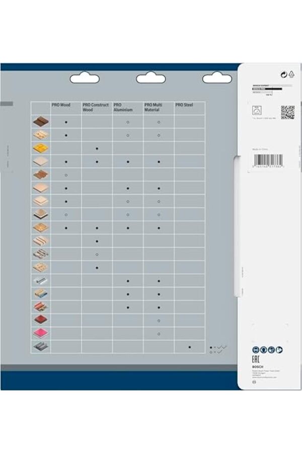 Professi̇onal Accessori̇es Dai̇re Testere Bıçağı, Gri̇, 305X30X2.5 Mm, 40, 1 Adet 1014773