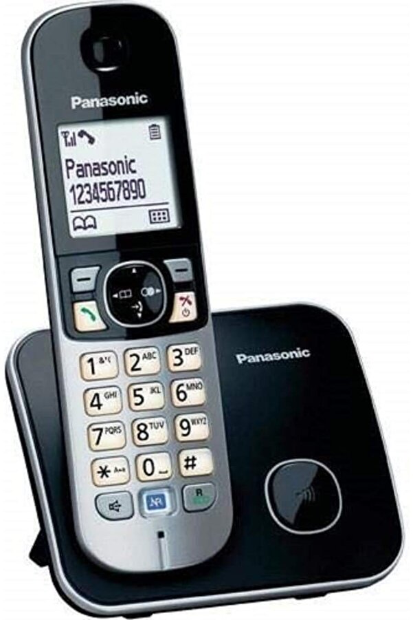 Kx-Tg6811 Dect Telsi̇z Telefon Si̇yah Handsfree 1014773