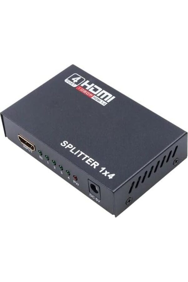 Eli̇zzashop Plus Px-5004 1080P 2K 4K Uhd 4 Port Hdmı Spli̇tter (Adaptörlü) Eli̇zzashop 1174223