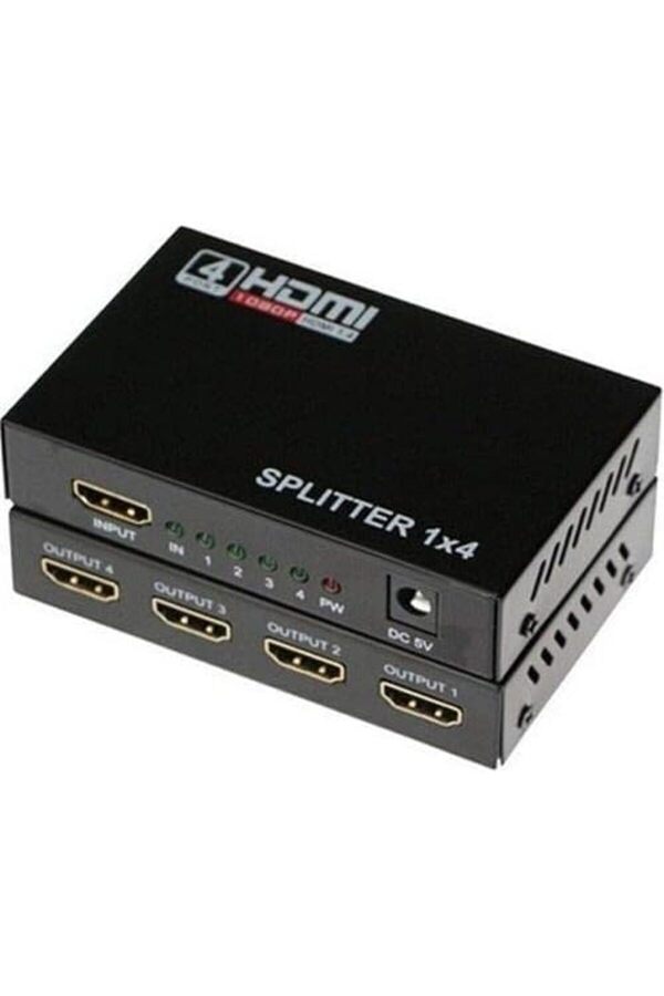 Eli̇zzashop Plus Px-5004 1080P 2K 4K Uhd 4 Port Hdmı Spli̇tter (Adaptörlü) Eli̇zzashop 1174223