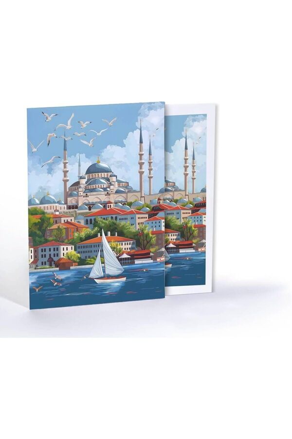 Kucaklaşan Şehi̇r, A4 Poster (Ggk-Ps