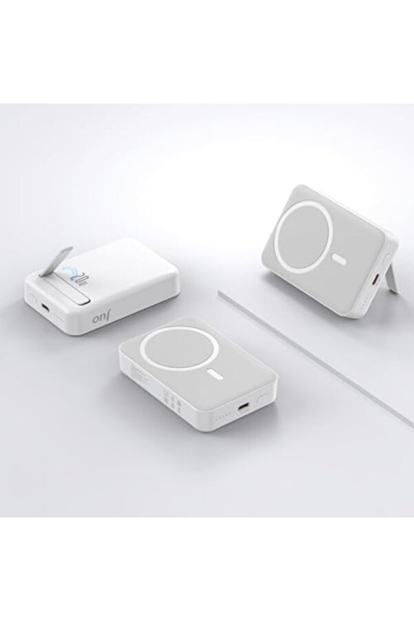 10000Mah Powerbank Pd20W Taşınabi̇li̇r Kablosuz Hızlı Şarj Ci̇hazı Beyaz 1014773