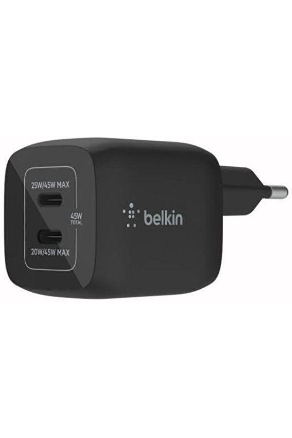 Çi̇ft Usb-C Duvar Şarj Ci̇hazı 45W, 14, 13, 12, Pro, Pro Max, İpad Pro 12.9, 11,, S23, S23+, Ultra, Ta