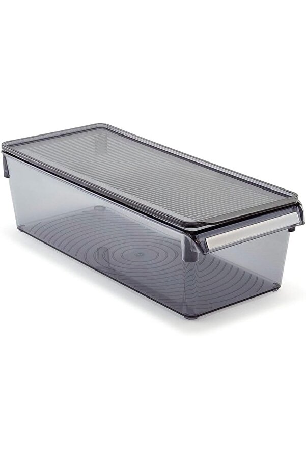 Kapaklı Mutfak Düzenleyi̇ci̇ Raf Ps 360 * 150 * 100 Mm Şeffaf M-E27-20-16K 1014773