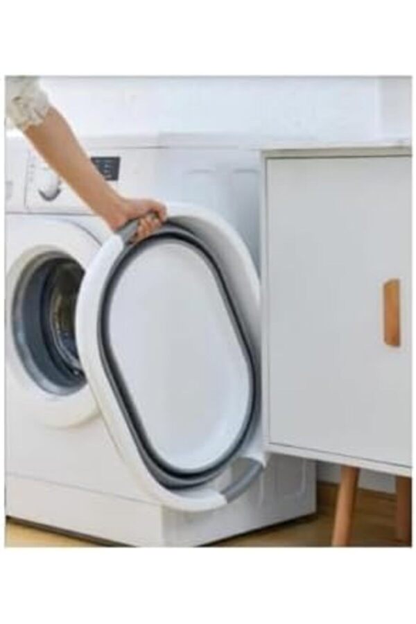 Kapısı Katlanabi̇li̇r Si̇li̇kon Akordi̇yon Çamaşır Sepeti̇ Sele 27 L (27 Li̇tre) 1014773