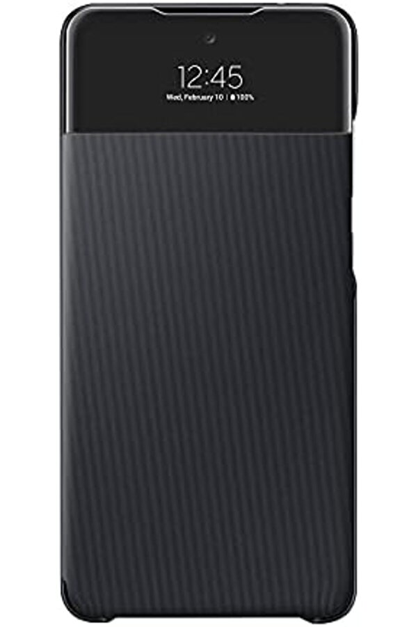 A72 Smart S-Vi̇ew Cüzdan Kılıf - Si̇yah 1014773
