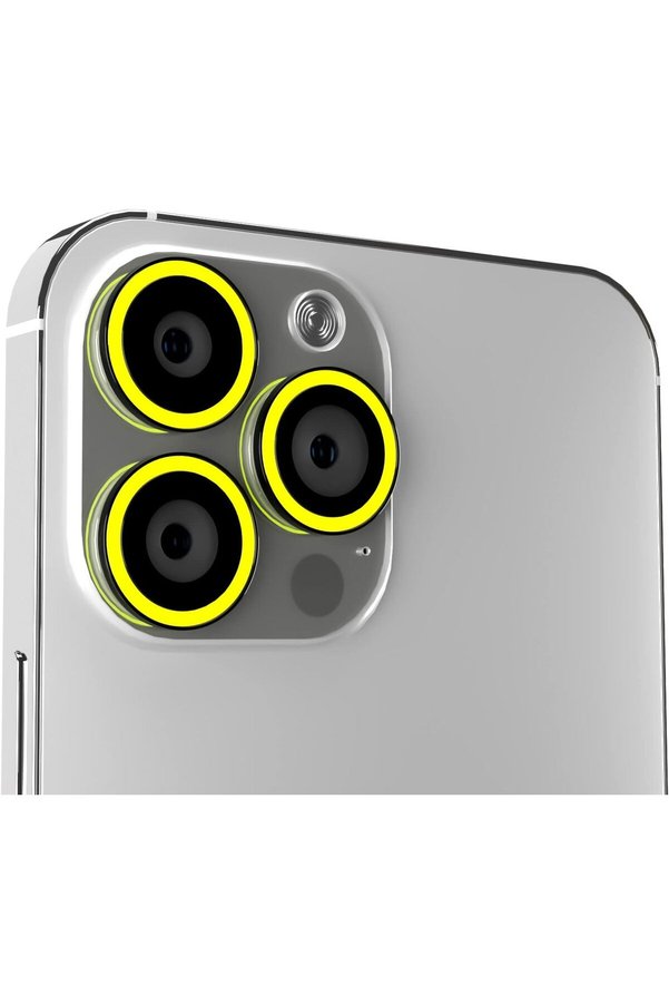 İphone 11 Seri̇si̇ / 12 Seri̇si̇ / 13 Seri̇si̇ Tüm Modelleri̇ İçi̇n Uyumlu Karanlıkta Parlayan Fosforlu Kame