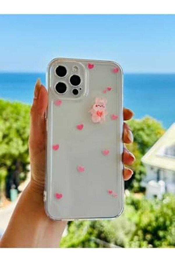Iphone 12 Ve 12 Pro İle Uyumlu Özel Tasarım 3D Oyuncak Tasarımlı Esnek Si̇li̇kon K