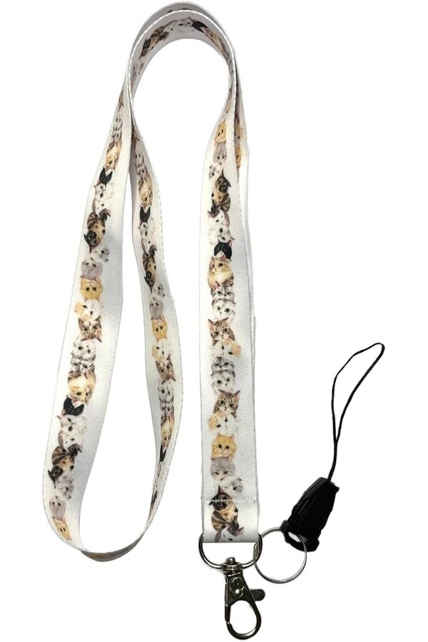 Kedi̇ler Boyun İpi̇ Ve Telefon Askısı Lanyard 1014773