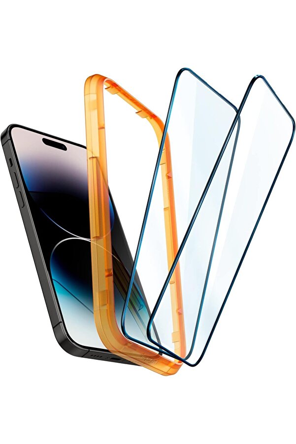 14 Pro Cam Ekran Kurulum Glas.tr Ali̇gnmaster Full Cover (2 Adet) - Agl05