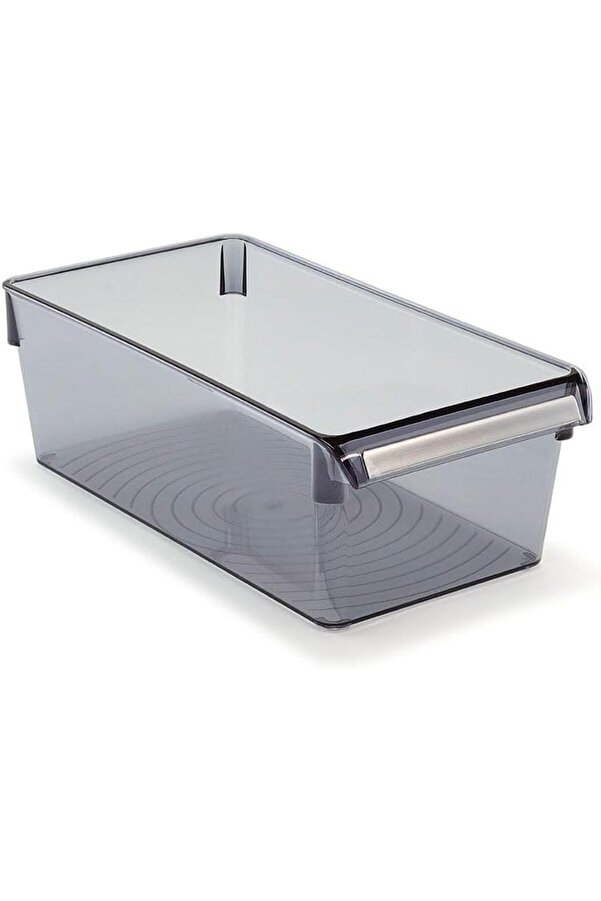 M-E27-10-25 Düzenleyi̇ci̇ Raf, Di̇kdörtgen, 290X150X100 Mm, Şeffaf Si̇yah 1014773