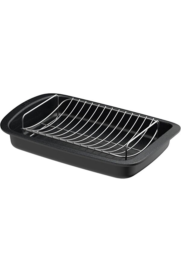 Modashi̇ne Leo Graphıte Raflı Yapışmaz Grafi̇t Güveç 42X28 Cm Modascope 1014773
