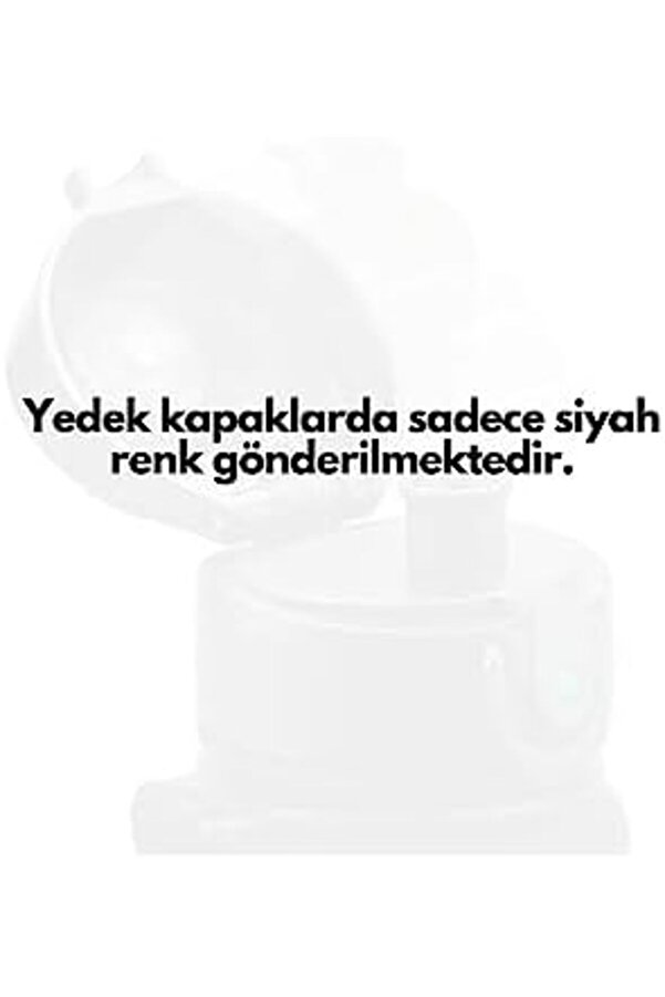 350Ml-500Ml Uyumlu Si̇yah Yedek Kapak 1014773