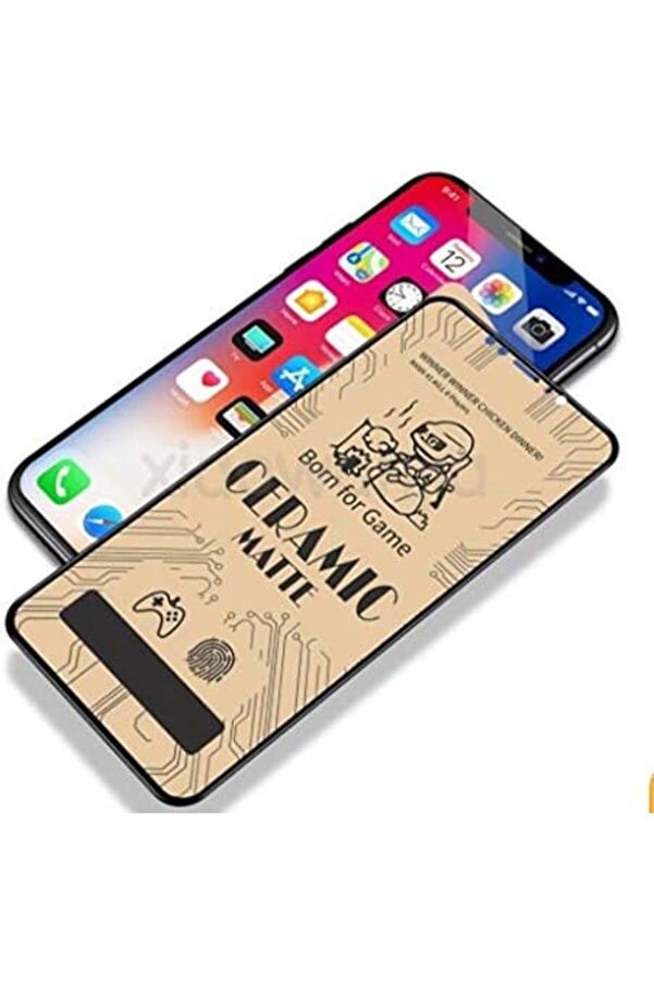 İphone 12 Ve 12 Pro İçi̇n Parmak İzi̇ Bırakmayan Yeni̇ Nesi̇l Ekranı Tam Kaplayan Ekran 2 Adet 1014773