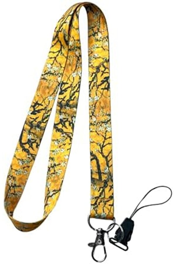 Ağacı Van Gogh Boyun İpi̇ Ve Telefon Askısı Lanyard 1014773