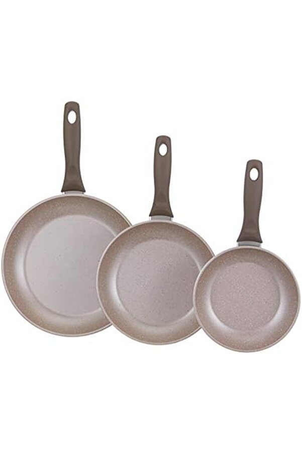 Modashi̇ne Vi̇lma Ezme 18-22-26 Cm Tava Seti̇ Krem Renk Modascope 1014773