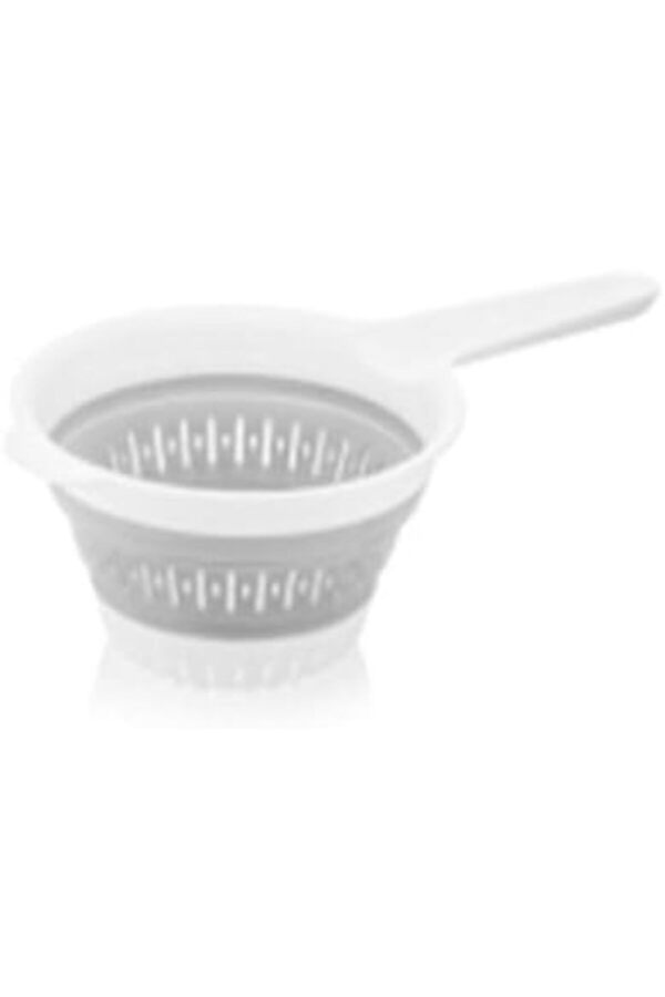 Modashi̇ne Katlanabi̇li̇r Mutfak Süzgeci̇, Saplı, 30,5 X 14 Cm, Bulaşık Maki̇nesi̇nde Yıkanabi̇li̇r Modascop