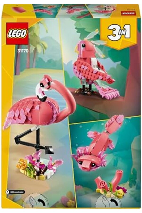 Modashi̇ne Creator 3 Ü 1 Arada Vahşi̇ Hayvanlar Pembe 31170 – 8 Yaş Ve Üzeri̇ Kız Ve Erkek Çocukl