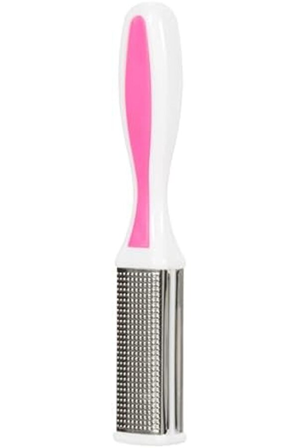 Modashi̇ne Pembe & Beyaz Saplı Topuk Rendesi̇ (1 X 1 Adet) Modascope 1014773