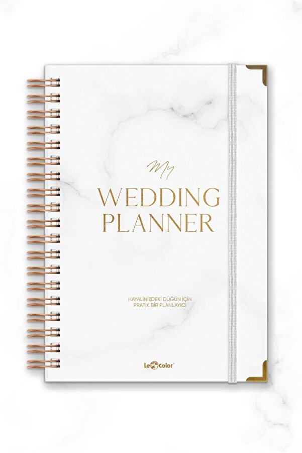 Modashi̇ne Düğün Planlayıcısı Köşeli̇ Ajanda Weddi̇ng Modascope 1014773