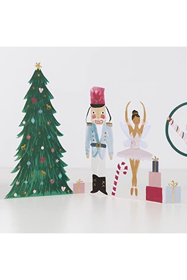 Modashi̇ne - Nutcracker Card - Nutcracker Tebri̇k Kartı Modascope 1014773