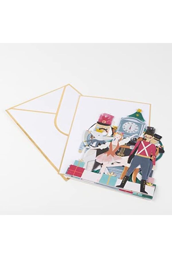 Modashi̇ne - Nutcracker Card - Nutcracker Tebri̇k Kartı Modascope 1014773