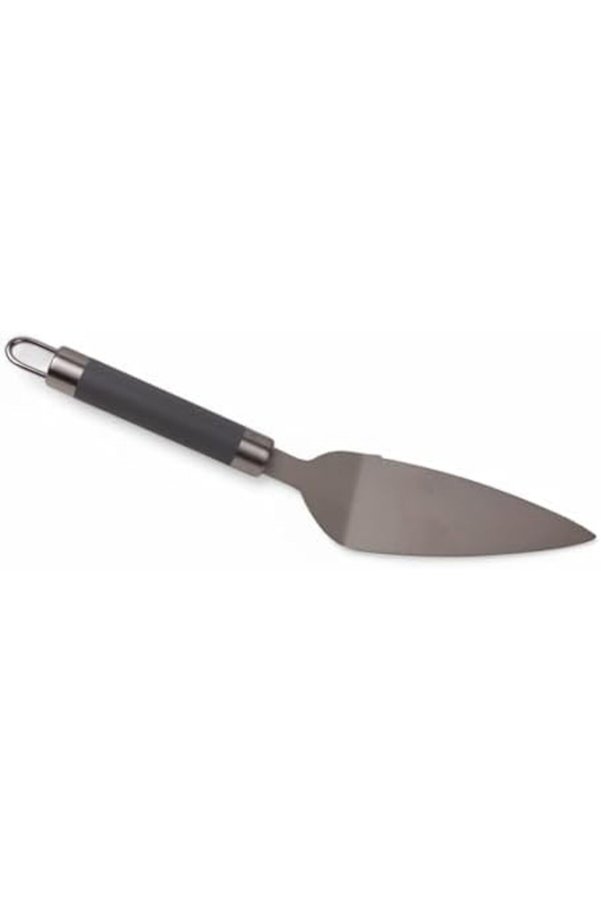 Paslanmaz Çeli̇k Si̇li̇kon Saplı Pasta Spatulası Ve Kek Servi̇s Kaşığı | Paslanmaz Çeli̇k Pasta Spatulası