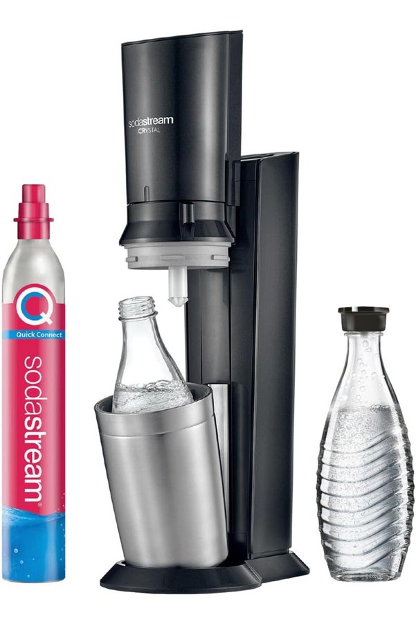 sodastream Crystal 3.0 Soda Makinesi - Cam Şişe ile Taze ve Pratik Soda Keyfi