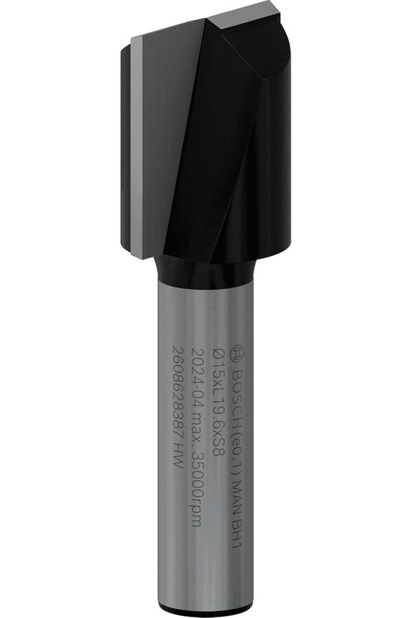 Eli̇zzashop Professi̇onal Ahşap İçi̇n Standart Yi̇v Frezesi̇ (Ø 15 Mm, Çalışma Uzunluğu 19,6 Mm, El Freze