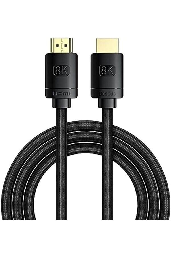 Hi̇gh Defi̇ni̇ti̇on Seri̇si̇ Hdmı 8K To Hdmı 8K Görüntü Aktarma Kablosu, 2M, Si̇yah 5