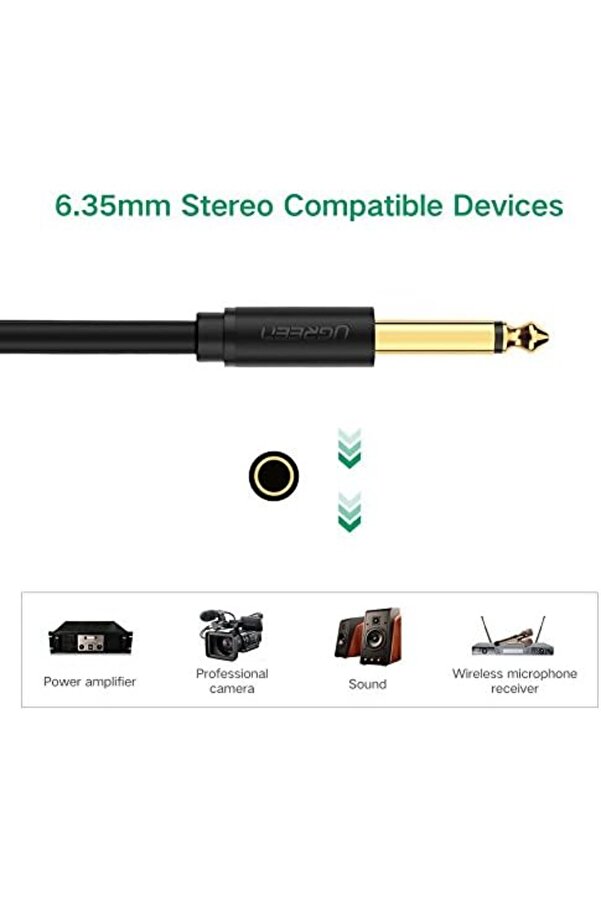 6.5Mm To Xlr Di̇şi̇ Mi̇krofon Ses Bağlantı Kablosu 5 Metre 1014773