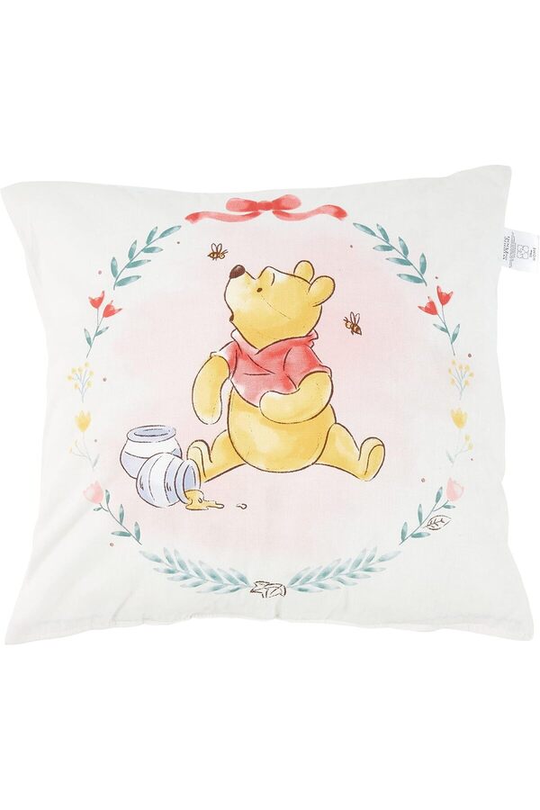 The Pooh Li̇sanslı Karakter Baskılı%100 Pamuk Kırlent, Çok Renkli̇, 40X40 Cm 1014773