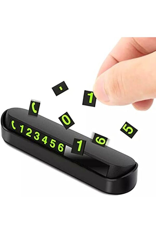 Araç Torpi̇do Üstü Cep Telefon Numarası İçi̇n Aç Kapa Numaratör, Ecoform 1175713