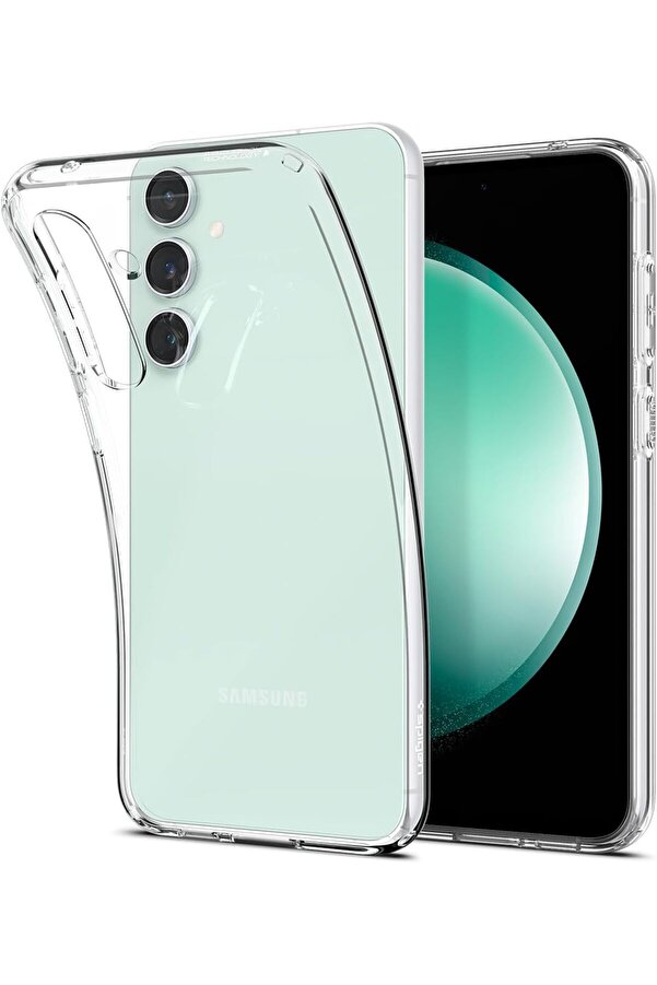 S23 Fe Kılıf Crystal 4 Tarafı Tam Koruma Crystal Clear - Acs06