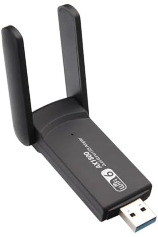 Pltenshoppng Wi̇fi̇ 6 Adaptörü Ax1800 Mbps Kablosuz Ağ Kartı Usb Dongle Dual Band Reseptör Pltenshoppn
