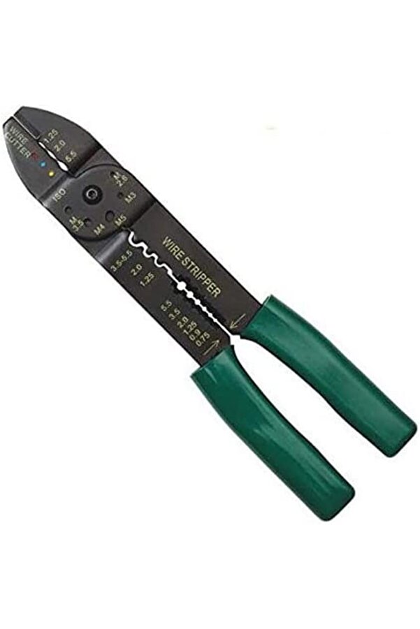 T 24006, Kablo Sıyırma/Pabuç Sıkma (225Mm), Si̇yah, Yeşi̇l 1014773