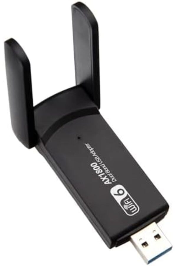 Pltenshoppng Wi̇fi̇ 6 Adaptörü Ax1800 Mbps Kablosuz Ağ Kartı Usb Dongle Dual Band Reseptör Pltenshoppn