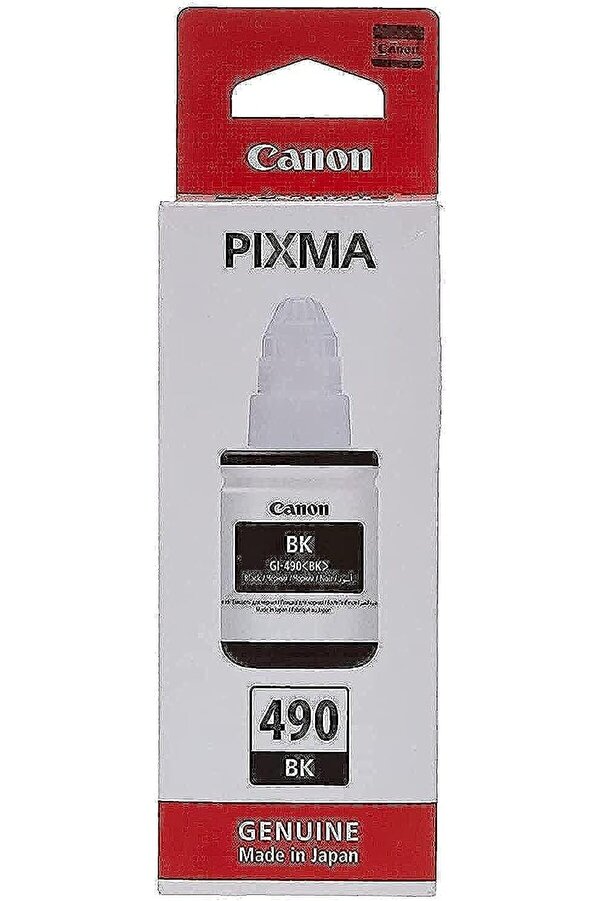 Gı-490 Bk Ori̇ji̇nal Si̇yah Mürekkep Kartuşu 0663C