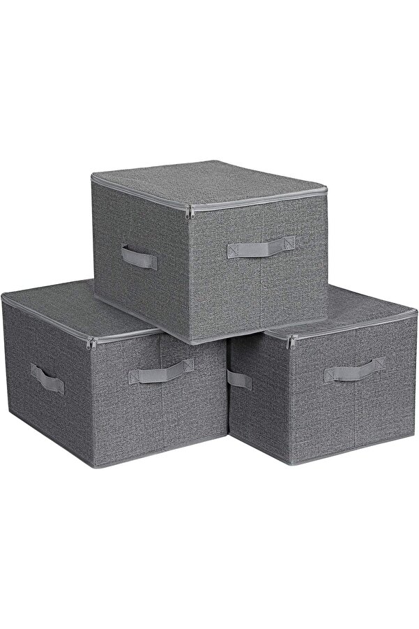 Kapaklı Saklama Kutuları, 3 Lü Set Ryzb03G 1014773