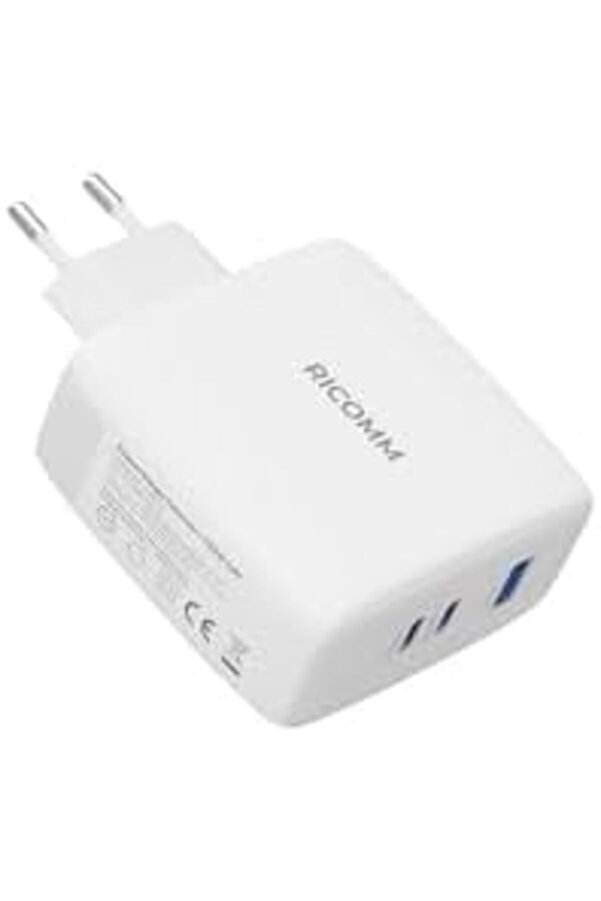 100W Gan 3 Portlu Usb-C + Usb-A Şarj Aleti̇ Qc5.0 Pd, İpad,,,, Ai̇r Uyumlu Type-C Hızlı Şarj Ci̇hazı +
