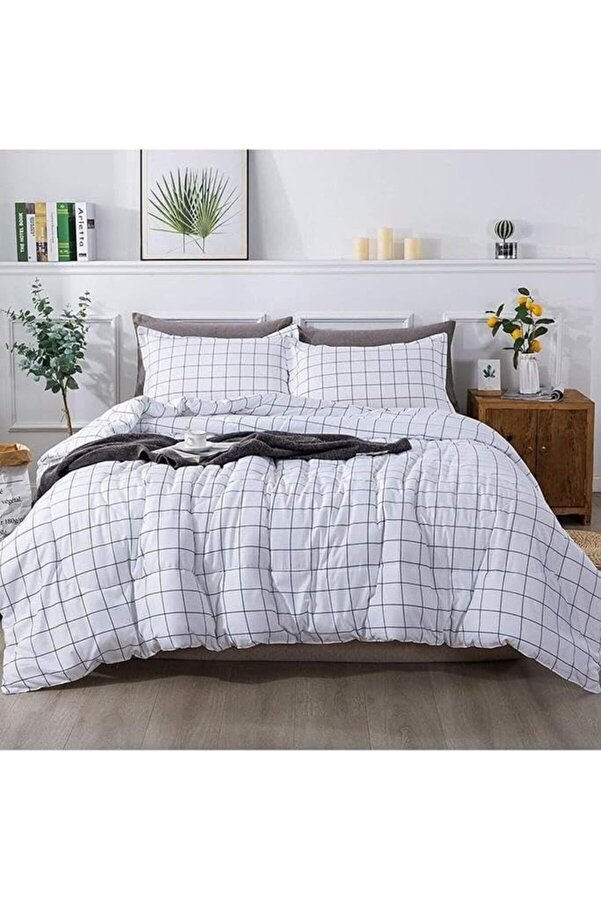 Nevresi̇m Takımı Çi̇ft Ki̇şi̇li̇k 200X220 - Beyaz 1014773