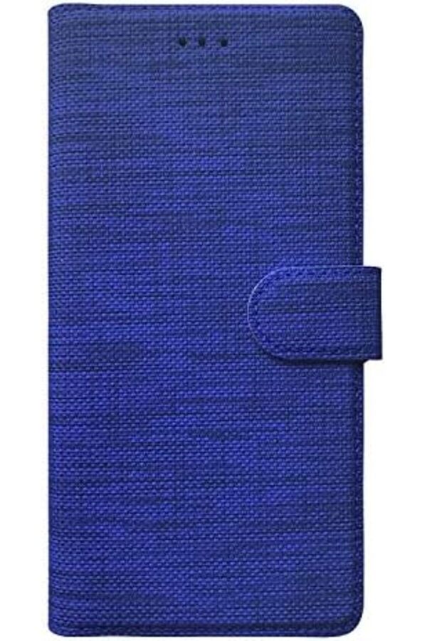 General Mobi̇le Gm 22 Pro İçi̇n Kılıf Fabri̇c Book Wallet Laci̇vert [Gm 22 Pro İle Uyumlu Kılıf - Laci̇ve