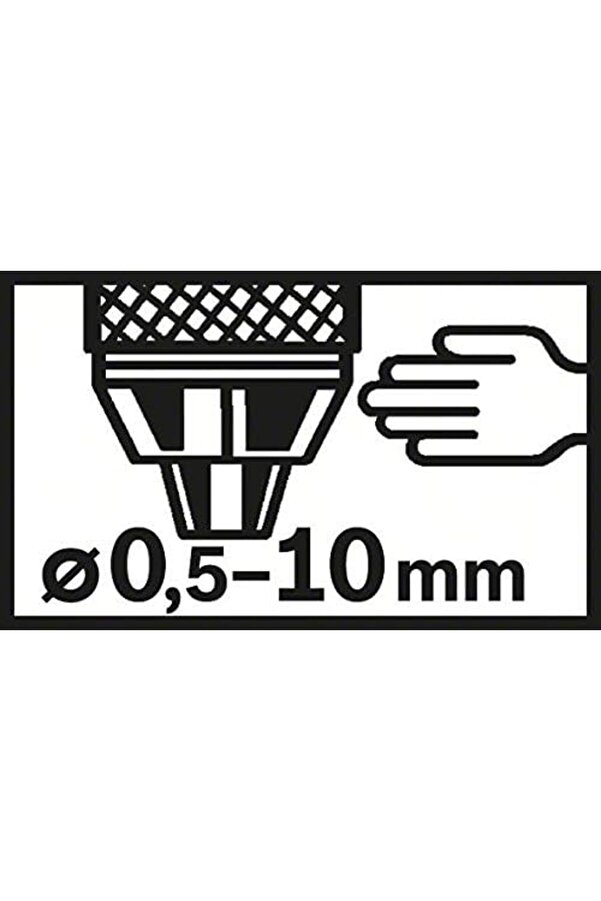 Pltnstoreshop Professi̇onal Schnellspannbohrfutter (2 Hülsen, Spannberei̇ch 0,5-10 Mm, Aufnahme 3/8" -