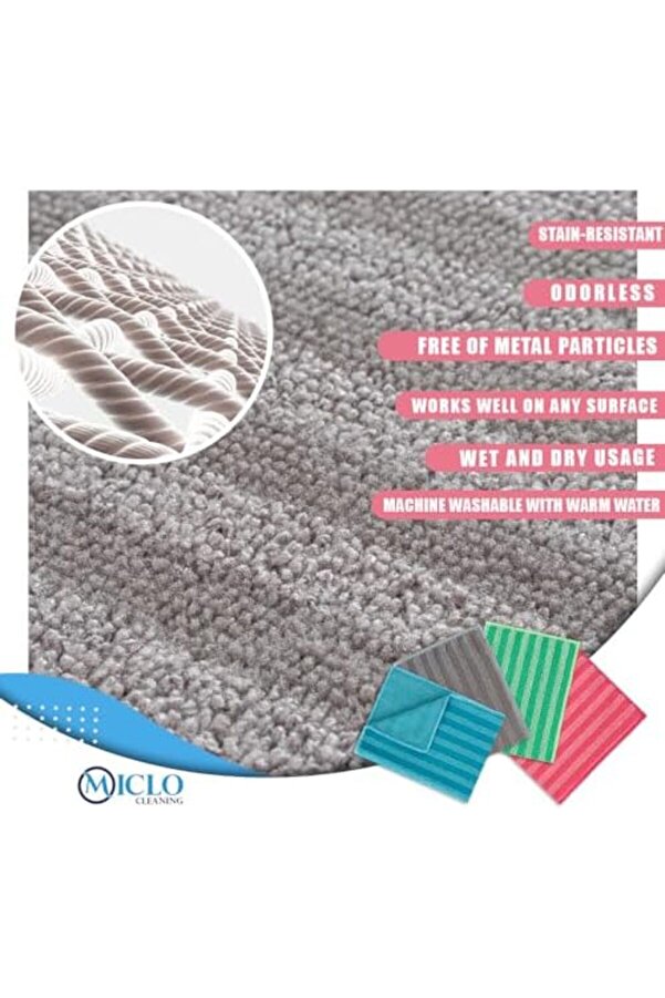 Cleanıng | Mi̇krofi̇ber Mutfak & Zor Ki̇r Bezi̇ 4’Lü Paket 1014773