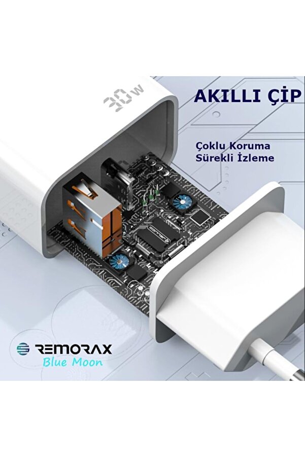 Pd 30Watt Hızlı Şarj Aleti̇, A + C Gi̇ri̇şli̇, Beyaz 1014773