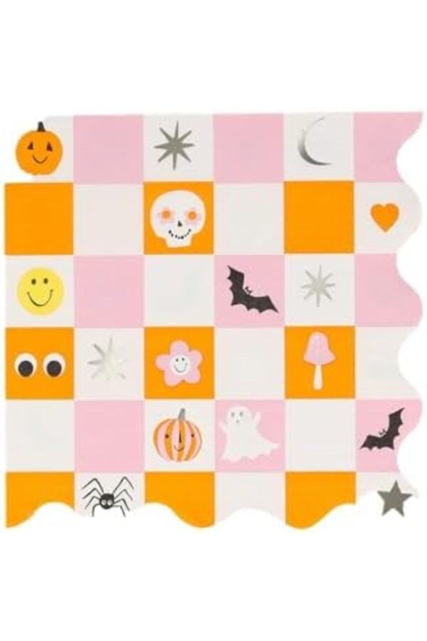 Modashi̇ne - Groovy Halloween Large - Bayramı Karakterli̇ Peçeteler (L) (16 Lı) Modascope 1014773