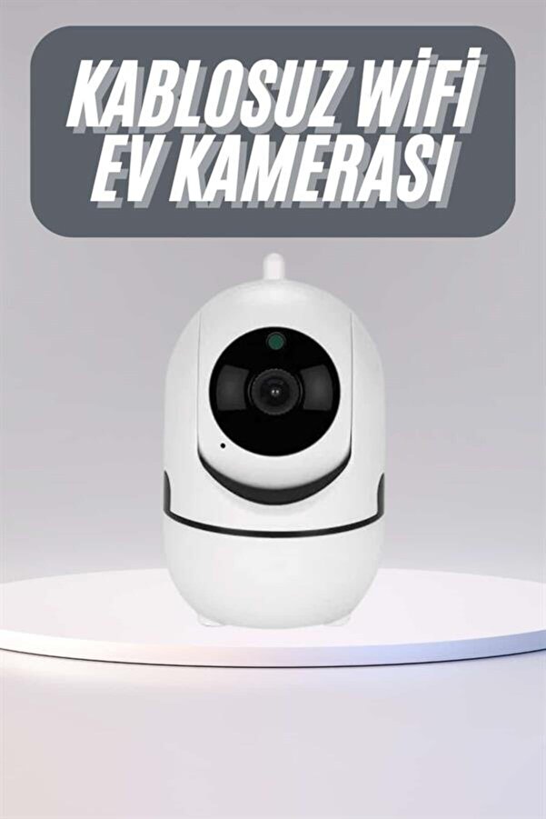 360° Full Hd Akıllı Kamera Hareket Sensörlü Wi̇fi̇ Kamera Çocuk Güvenli̇k Kamerası