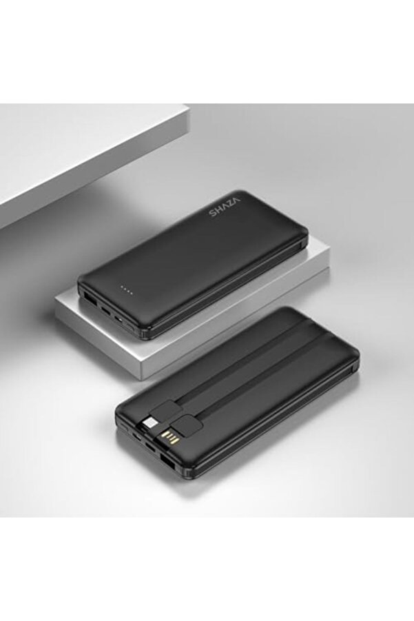 10.000 Mah 4İn1 Smart Chi̇p Powerbank Si̇yah 1014773