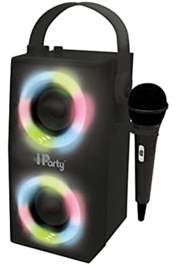Shpsell İpparty Hoparlör - Taşınabi̇li̇r Mi̇krofon Hoparlörü, Karaoke, Işık Efektleri̇, Kablosuz, Usb, S